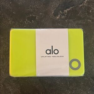 ALO Yoga Uplifting Block in Bright Yellow